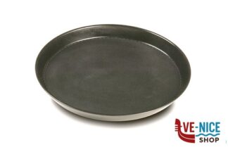 0 VASSOIO TONDO FIBRA DI VETRO EXTRA STRONG, BORDO ALTO CM.36 H. 3,5 COLORE GRIGIO SCURO, ANTISCIVOLO 00500 APS ASSHEUER POTT GMBH E CO KG