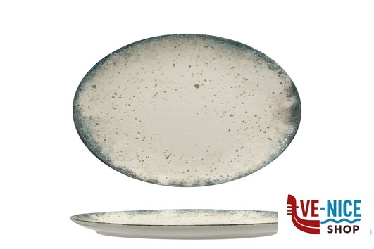 fondo VERDANT TITANIUM - PIATTO OVALE CM 24 ARIANE FINE PORCELAIN