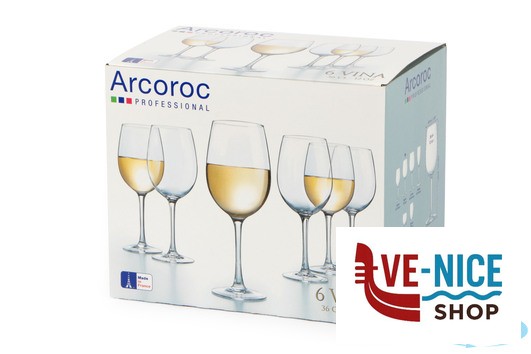 vetro VINA CABERNET TULIP - CALICE CL 36 L1349 ARC INTERNATIONAL FRANCE - immagine 4