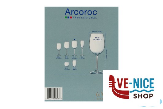 vetro VINA CABERNET TULIP - CALICE CL 48 ARC INTERNATIONAL FRANCE - immagine 4