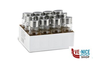 oliera/sale pepe VINAGR SALEROS QUESE - SET 12 SALINI IN VETRO ED ACCIAIO INOX ADATTO PER SALE E PEPE COMAS