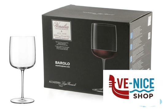 calici e flute spumante VINALIA - CF.6 CALICI BAROLO CL.65 H.23 CM.9,35 BORMIOLI LUIGI - immagine 3