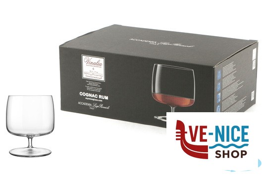 calici e flute spumante VINALIA - CF.6 CALICI COGNAC RUM CL.50 H.11,6 CM.9,67 BORMIOLI LUIGI - immagine 3