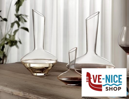 vetro VINEA-DECANTER VINI ROSSI LT. 2,17 CONTENUTO DEL VINO OTTIMALE 0,75 LT. BORMIOLI LUIGI - immagine 4