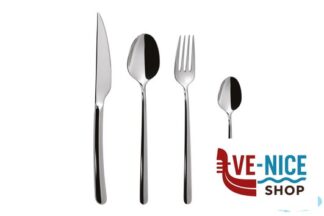 acciaio VIOLET Q8 CUCCHIAIO CAFF ACCIAIO INOX 18-10 3 MM 7055 COMAS