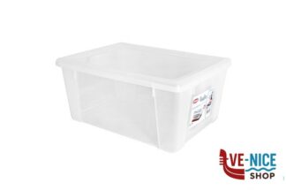 contenitori VISUALBOX SCATOLA TRASPARENTE MULTIUSO L 36,5X25X14 13051 STEFANPLAST