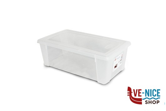 contenitori VISUALBOX SCATOLA TRASPARENTE MULTIUSO M 32,5X19X11 13050 STEFANPLAST