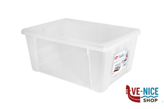 contenitori VISUALBOX SCATOLA TRASPARENTE MULTIUSO XL 39X29X17 13052 STEFANPLAST