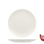 tavola VITAL COUPE DOPPIO BORDO - PIATTO PIANO CM 21-ALLUMINA ARIANE FINE PORCELAIN