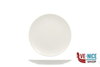 tavola VITAL COUPE DOPPIO BORDO - PIATTO PIANO CM 21-ALLUMINA ARIANE FINE PORCELAIN