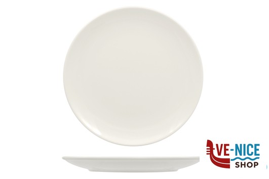 tavola VITAL COUPE DOPPIO BORDO - PIATTO PIANO CM 31-ALLUMINA ARIANE FINE PORCELAIN