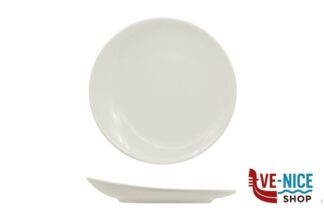 tavola VITAL COUPE - PIATTO PIANO ASIMMETRICO CM 21-ALLUMINA ARIANE FINE PORCELAIN