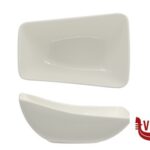 fondo VITAL RECTANGLE - COPPETTA  RETTANGOLARE CM 15XH10,4XH8,5 PORCELLANA ALLUMINICA ARIANE FINE PORCELAIN