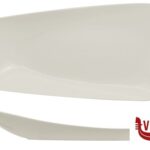 porcellana VITAL RECTANGLE - PIATTO PIANO CM 38X20,4 ASIMMETRICO ARIANE FINE PORCELAIN