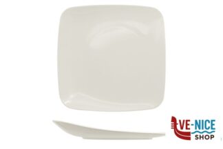 porcellana VITAL SQUARE - PIATTO PIANO CM 15 ARIANE FINE PORCELAIN