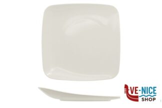 porcellana VITAL SQUARE - PIATTO PIANO CM 20 ARIANE FINE PORCELAIN