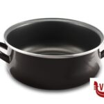 antiederente VITRINOR BLACK-CASSERUOLA 2 MANICI CM.20 2101082 VITRINOR