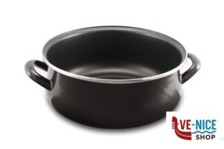 antiederente VITRINOR BLACK-CASSERUOLA 2 MANICI CM.20 2101082 VITRINOR