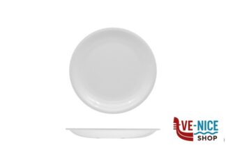 melamina VIVENZI-PIATTO FRUTTA CM 20 MELAMINA BIANCO V0357 VIVENZI PRODUZIONI SRL