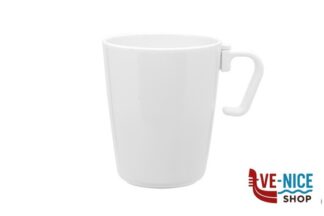 melamina VIVENZI-TAZZA MUG 300 CC CON MANICO MELAMINA BIANCO V0418 VIVENZI PRODUZIONI SRL