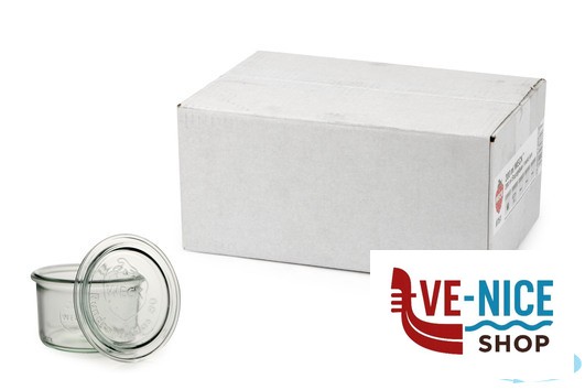 conservazione WECK CILINDRICO - CARTONE 12 VASETTI ML.200 COP.80 751 06687 DOSEN-ZENTRALE ZUCHNER GMBH - immagine 3