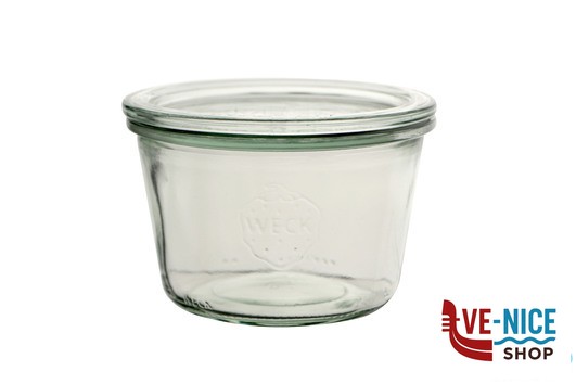 vetro WECK CILINDRICO- CARTONE 6 VASETTI ML.370 CON COPERCHIO 100 741 06753 DOSEN-ZENTRALE ZUCHNER GMBH