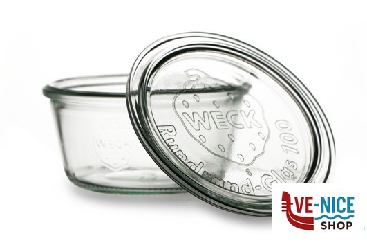 contenitori WECK CILINDRICO- CARTONE 6 VASETTI ML.290 CON COPERCHIO 100 10612 DOSEN-ZENTRALE ZUCHNER GMBH