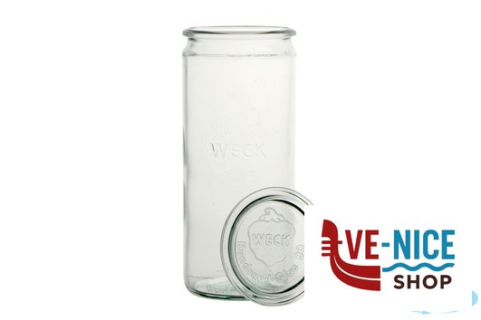 vetro WECK CIL- CARTONE 6 VASI ML.1062 CON COPERCHIO 80 908 DOSEN-ZENTRALE ZUCHNER GMBH - immagine 2