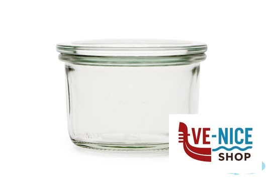 vetro WECK CILINDRICO - VASSOIO 4 VASETTI ML.200 COPERCHIO 80 751 DOSEN-ZENTRALE ZUCHNER GMBH - immagine 2