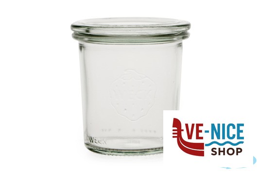 vetro WECK CILINDRICO VASSOIO 6 VASETTI ML.140 COPERCHIO 60 761 DOSEN-ZENTRALE ZUCHNER GMBH - immagine 2