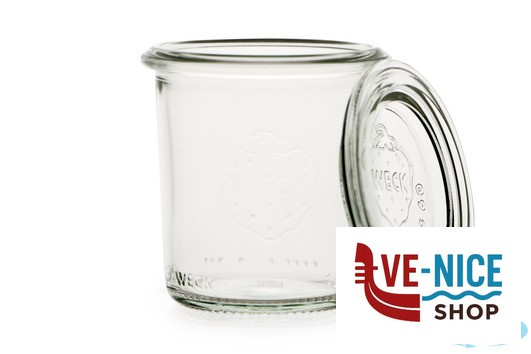 vetro WECK CILINDRICO VASSOIO 6 VASETTI ML.140 COPERCHIO 60 761 DOSEN-ZENTRALE ZUCHNER GMBH - immagine 3