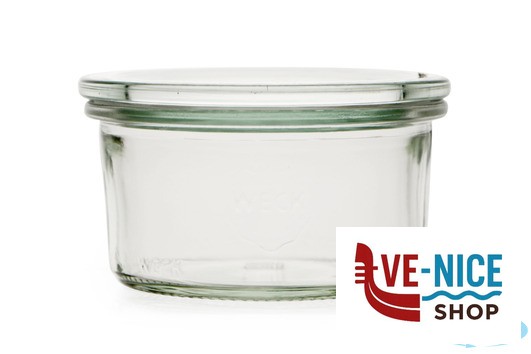 vetro WECK CILINDRICO VASSOIO 6 VASETTI ML.165 COPERCHIO 80 976 DOSEN-ZENTRALE ZUCHNER GMBH - immagine 3