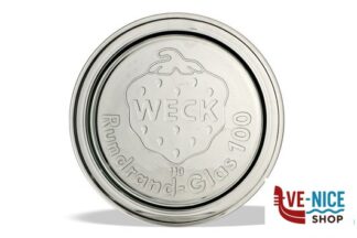vetro WECK - COPERCHIO 100MM VETRO IN CARTONE 06562 DOSEN-ZENTRALE ZUCHNER GMBH