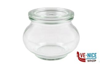 vetro WECK CIL- CARTONE 12 VASETTI ML.220 CON COPERCHIO 60 902 DOSEN-ZENTRALE ZUCHNER GMBH