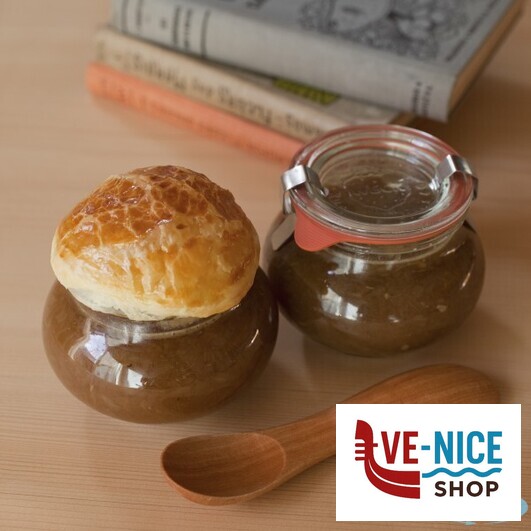 0 WECK H DECO - VASETTO ML.220 CON COPERCHIO MM60 902E 10566-10561 DOSEN-ZENTRALE ZUCHNER GMBH - immagine 3