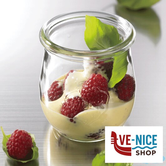 vetro WECK H TULIP - VASETTO ML.220 CON COPERCHIO 60MM 762E 06737 DOSEN-ZENTRALE ZUCHNER GMBH - immagine 4