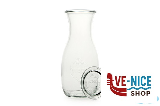 vetro WECK JUICE- CARTONE 6 VASETTI ML.530 CON COPERCHIO 60 764 DOSEN-ZENTRALE ZUCHNER GMBH - immagine 2