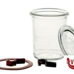 vetro WECK R CIL - VASETTO ML160 CON COPERCHIO 60MM  760 DOSEN-ZENTRALE ZUCHNER GMBH