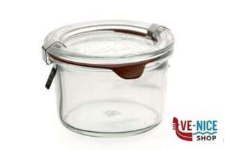 vetro WECK R CIL - VASETTO ML200 CON COPERCHIO 80MM 751 DOSEN-ZENTRALE ZUCHNER GMBH