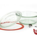 vetro WECK R CIL - VASETTO ML300 CON COPERCHIO 120MM  750 DOSEN-ZENTRALE ZUCHNER GMBH