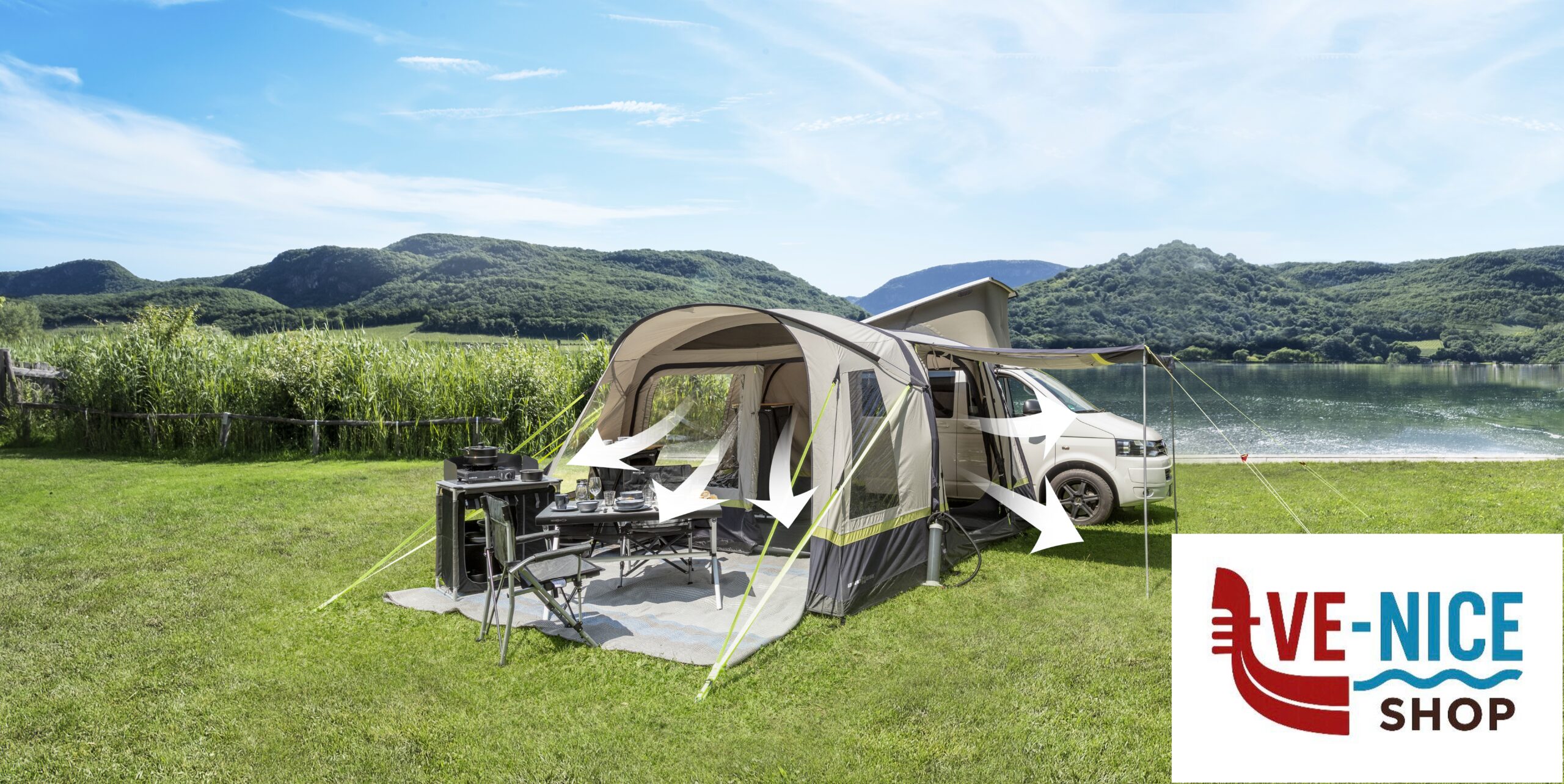 Tenda Advantourer AIRtech Brunner A.I.R. TECH MINIBUS TENTS - immagine 3