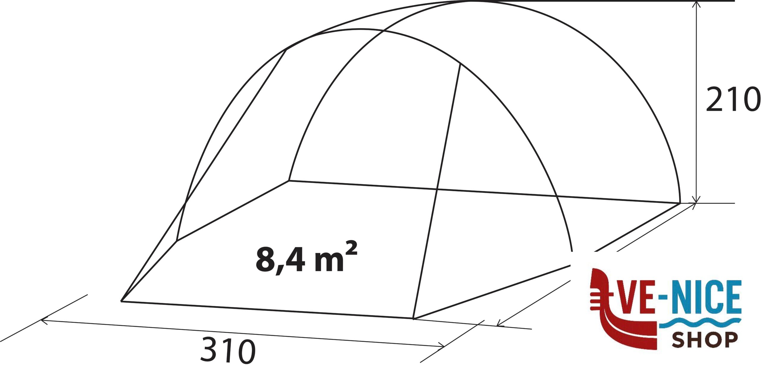 Tenda Entrada Brunner BUSTENT CLASSIC - immagine 4