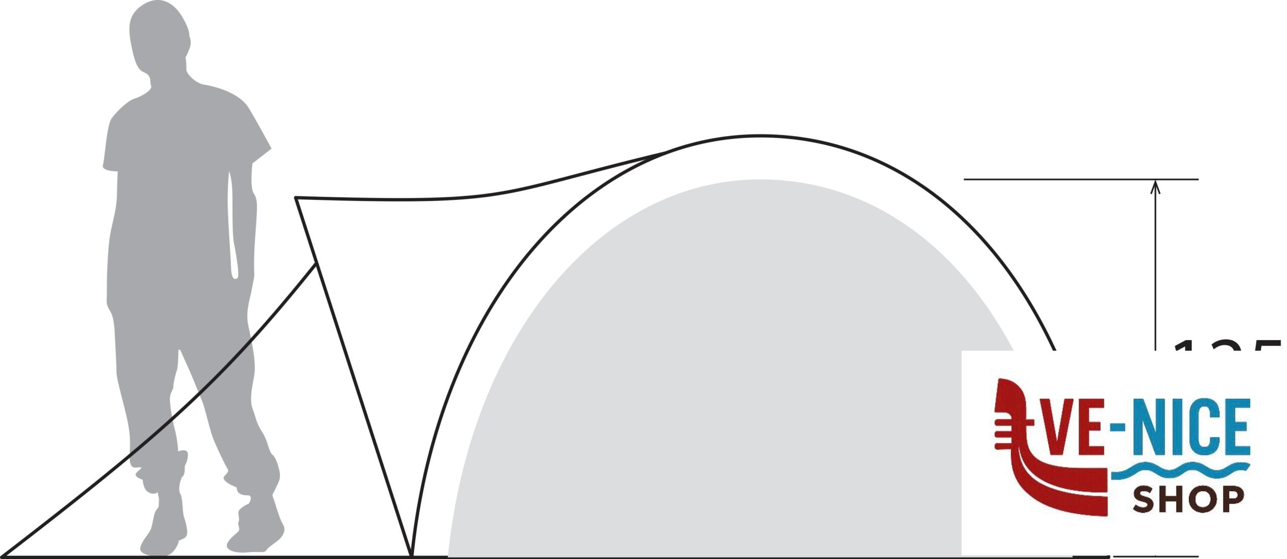 Tenda Globo 3 Brunner COMFORT TOURING - immagine 9