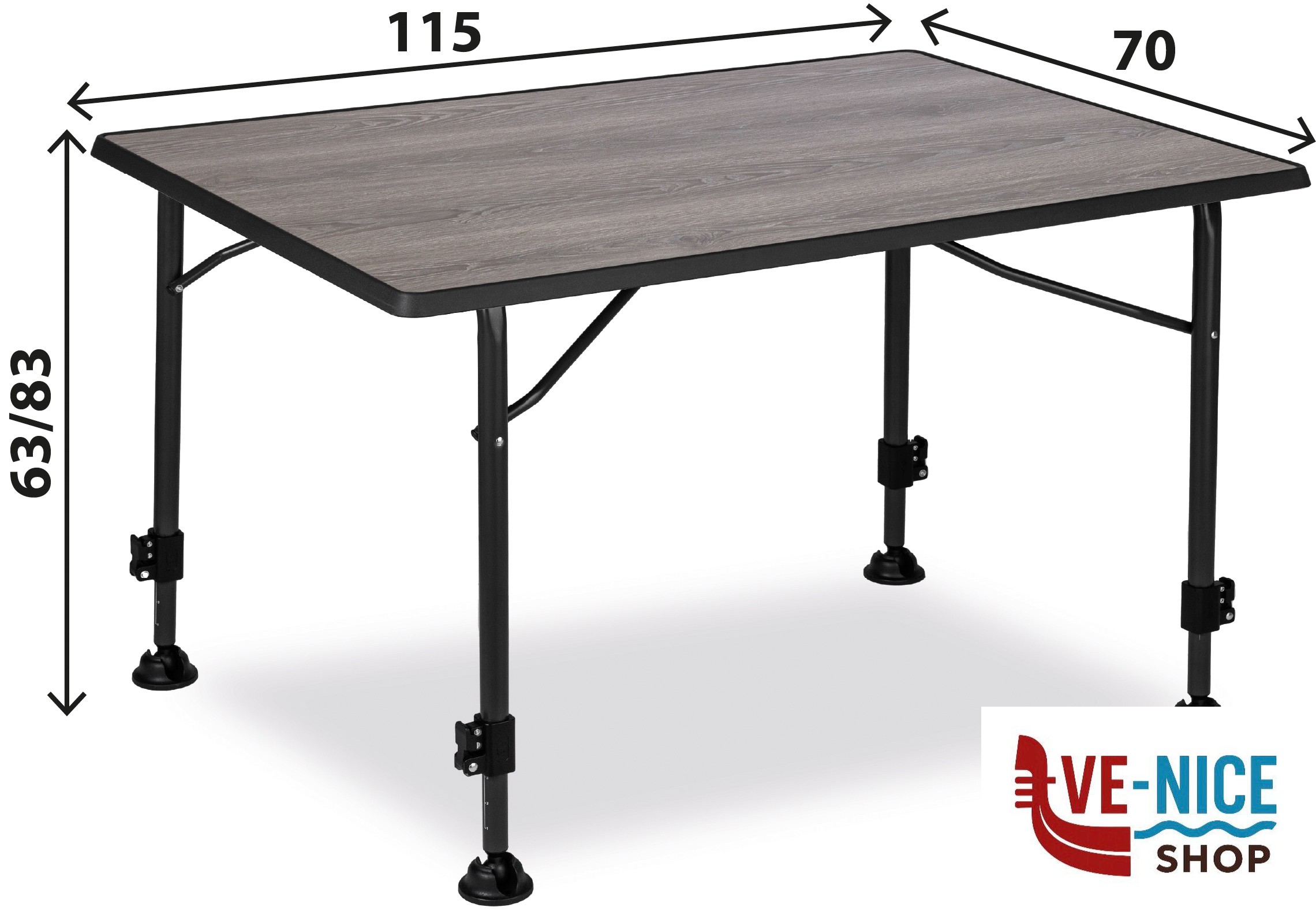 Tavolo Linear Greywood 115 Brunner LINEAR GREYWOOD (acq. minimo 1) - immagine 2