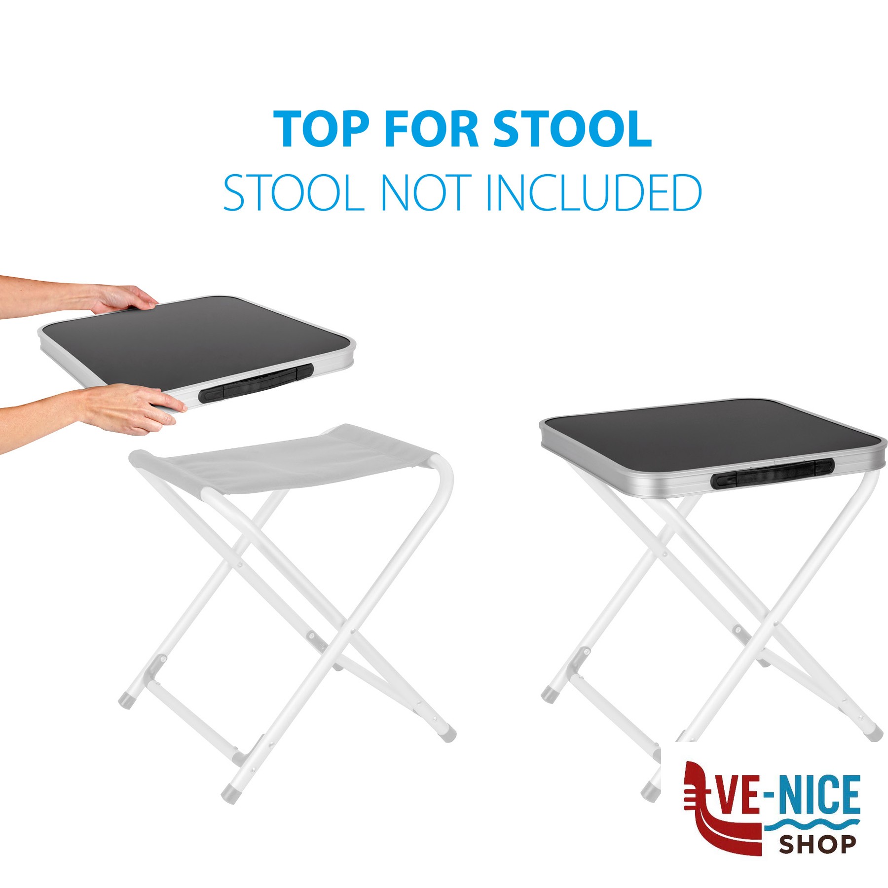 Piano per sgabelli Hoggy Fix Brunner OPTIONAL - immagine 3