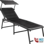 Lettino AravelHigh Duna 3D Brunner ARAVEL BLACK