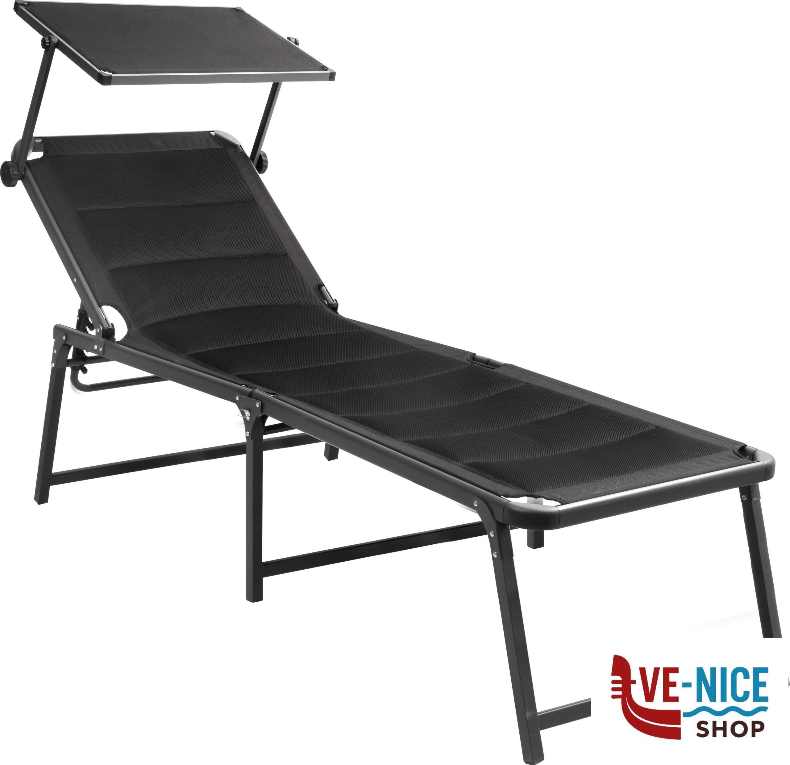 Lettino AravelHigh Duna 3D Brunner ARAVEL BLACK