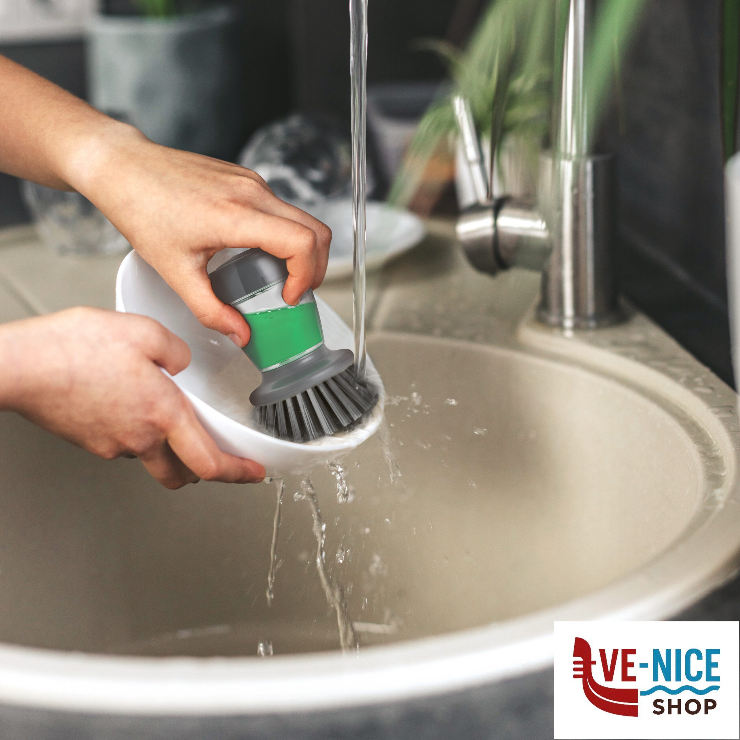 Spazzola lavapiatti Pura Brunner CONTENITORI E BACINELLE - immagine 6