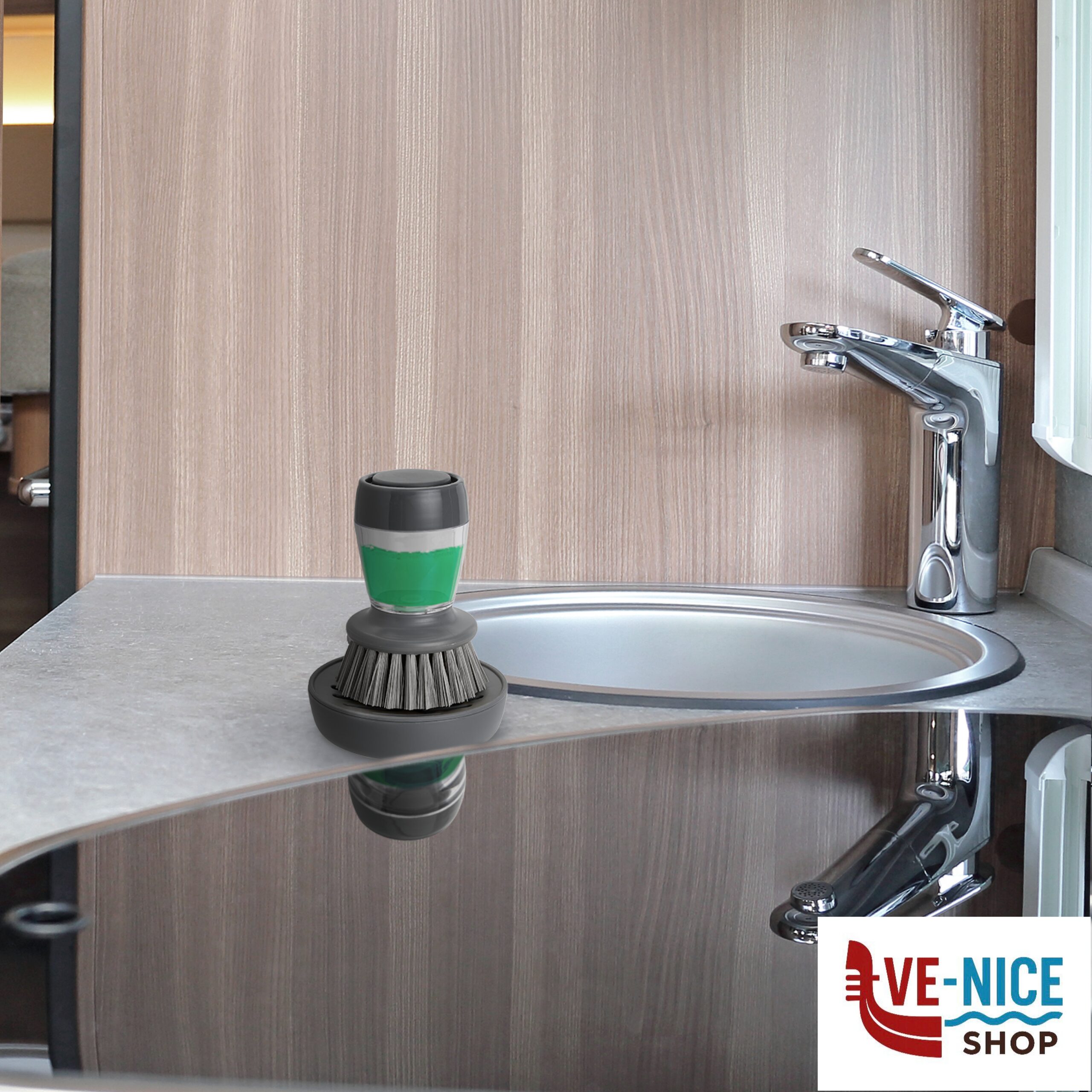 Spazzola lavapiatti Pura Brunner CONTENITORI E BACINELLE - immagine 7