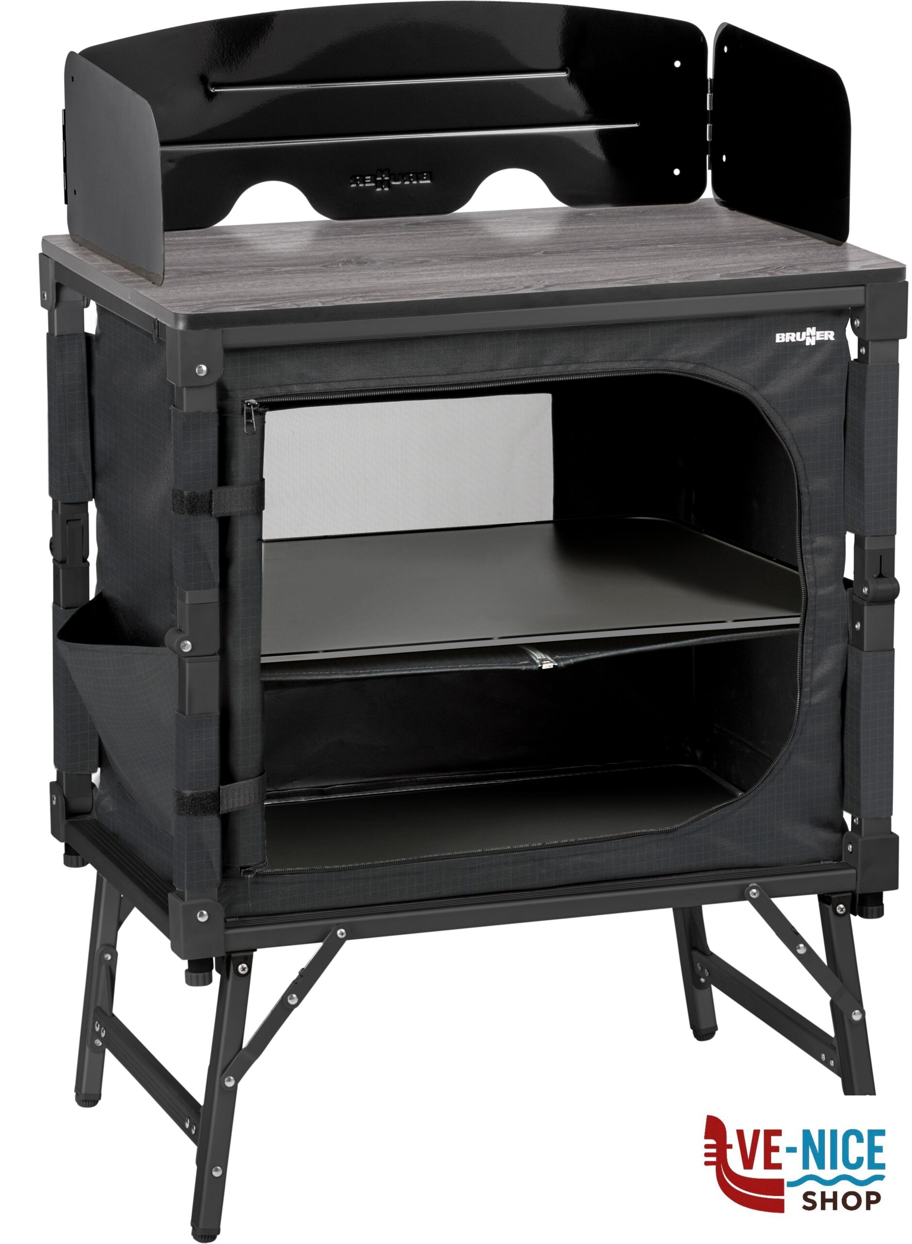 Mobiletto Elùtop ComPack Cube Brunner AZABACHE DAILY